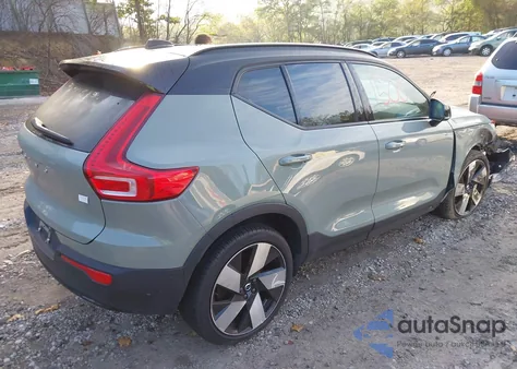 2023 Volvo Xc40 Recharge Pure Electric Twin Ultimate из США, поврежденный, VIN YV4ED3UM4P2064417